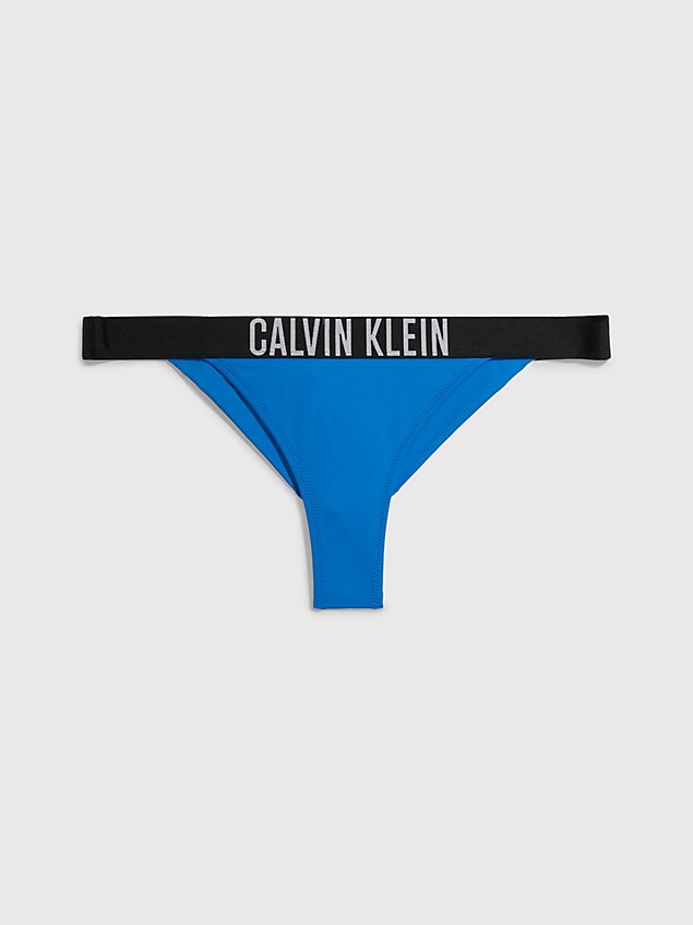 blue brazilian bikini bottoms - intense power for women calvin klein