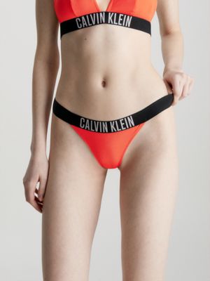 Maillot calvin klein online rouge femme