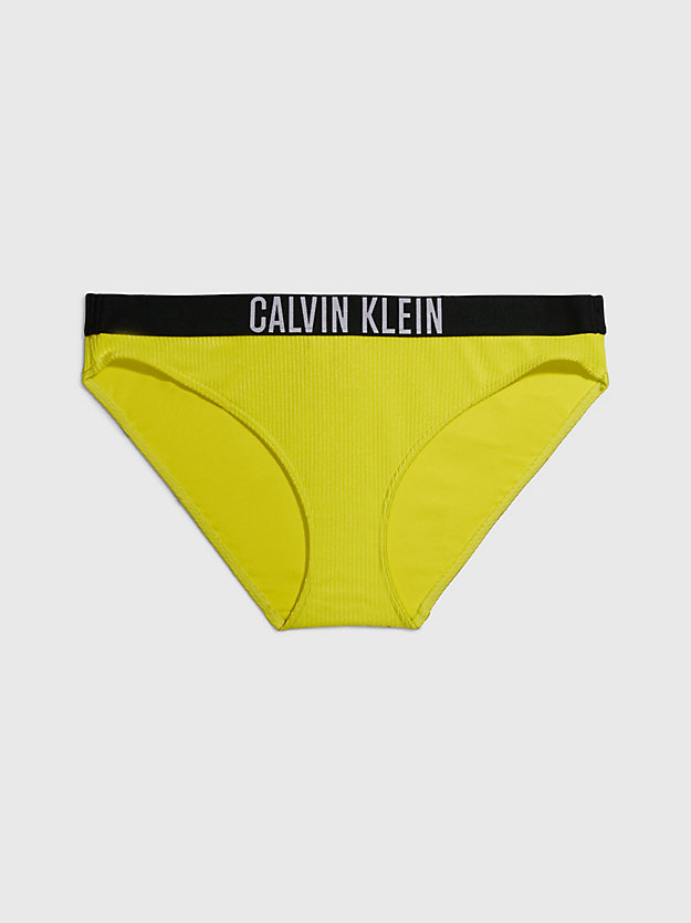 lemonade yellow bikini bottoms - intense power for women calvin klein