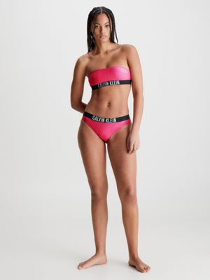 Introducir 52+ imagen calvin klein pink swimwear
