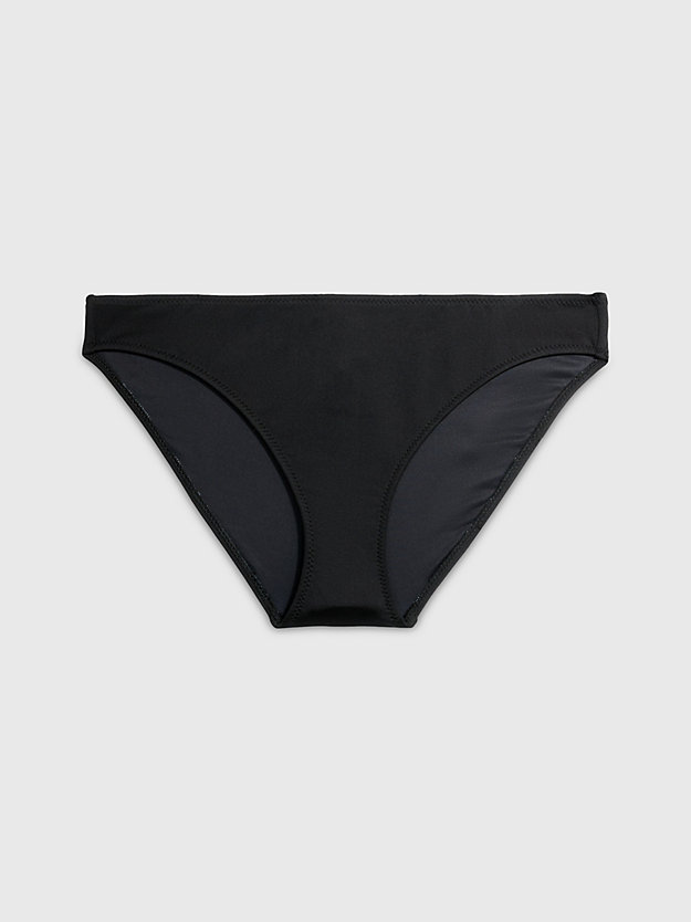 pvh black dół od bikini - ck monogram dla kobiety - calvin klein