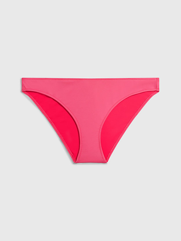 PINK FLASH Dół od bikini - CK Monogram dla Kobiety CALVIN KLEIN