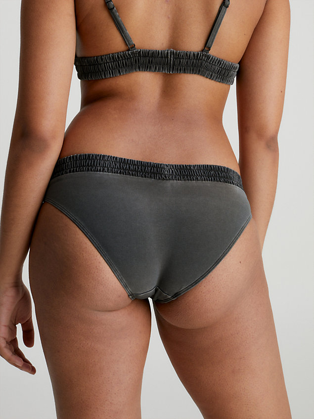 black bikini bottoms - ck authentic for women calvin klein