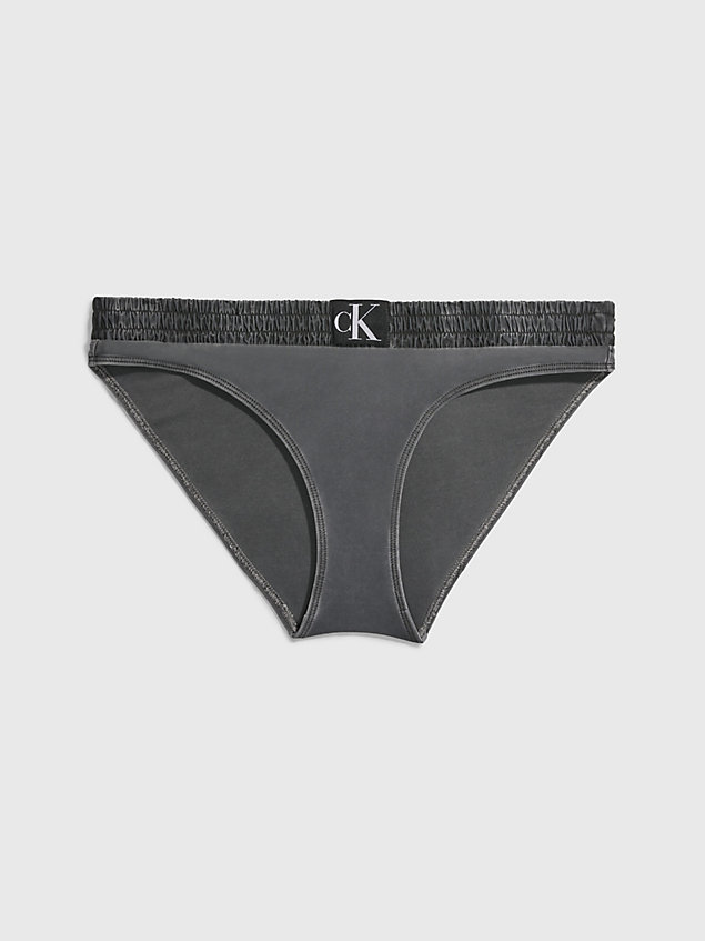 black bikini bottoms - ck authentic for women calvin klein