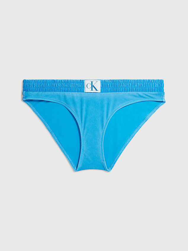 bas de bikini - ck authentic blue pour femmes calvin klein