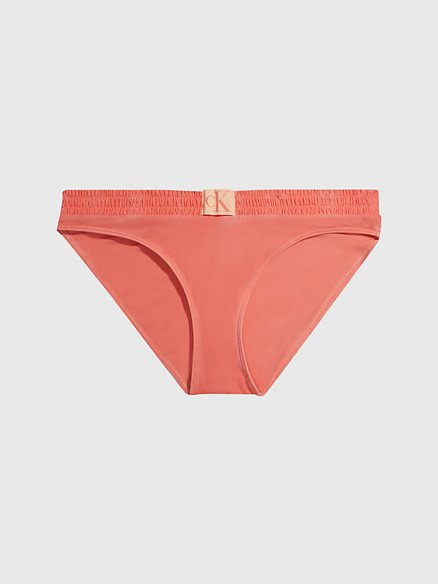 orange bikinihosen - ck authentic für damen - calvin klein