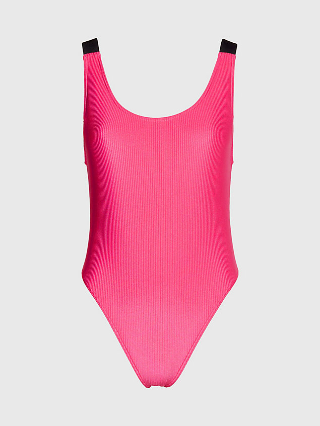 pink swimsuit - intense power for women calvin klein