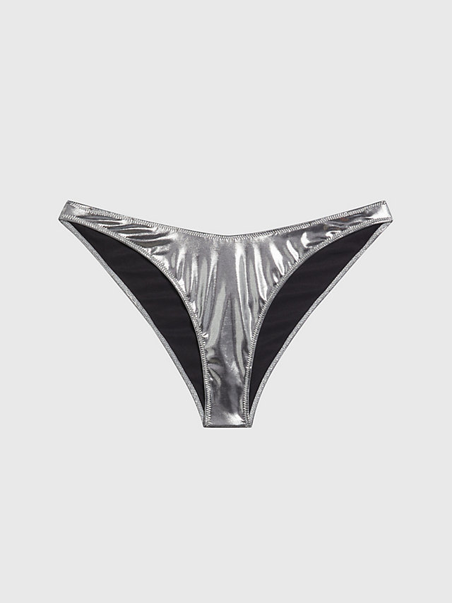 Silver Bas De Bikini Classique - CK Foil undefined femmes Calvin Klein