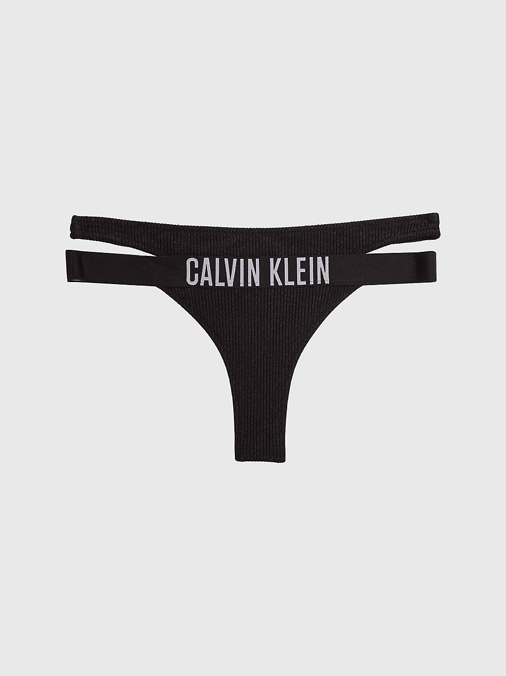 PVH BLACK Thong Bikinihosen – Intense Power undefined Damen Calvin Klein