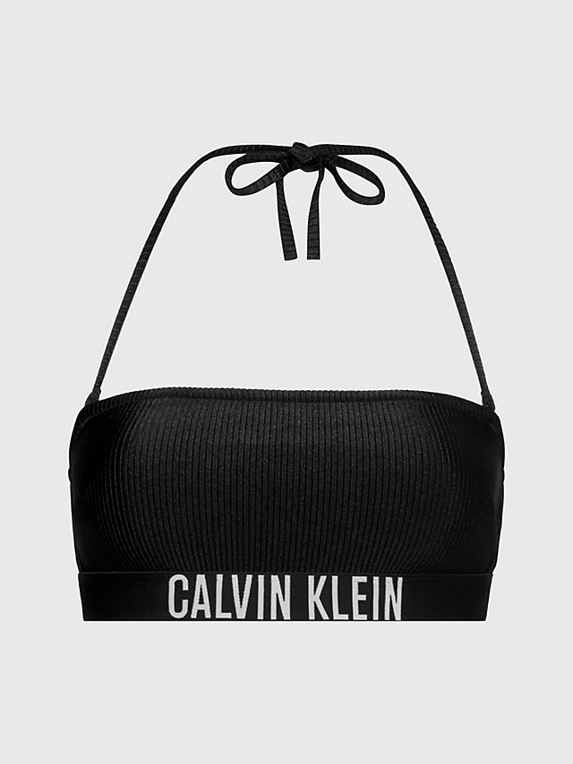 Pvh Black > Góra Od Bikini Typu Bandeau - Intense Power > undefined Kobiety - Calvin Klein
