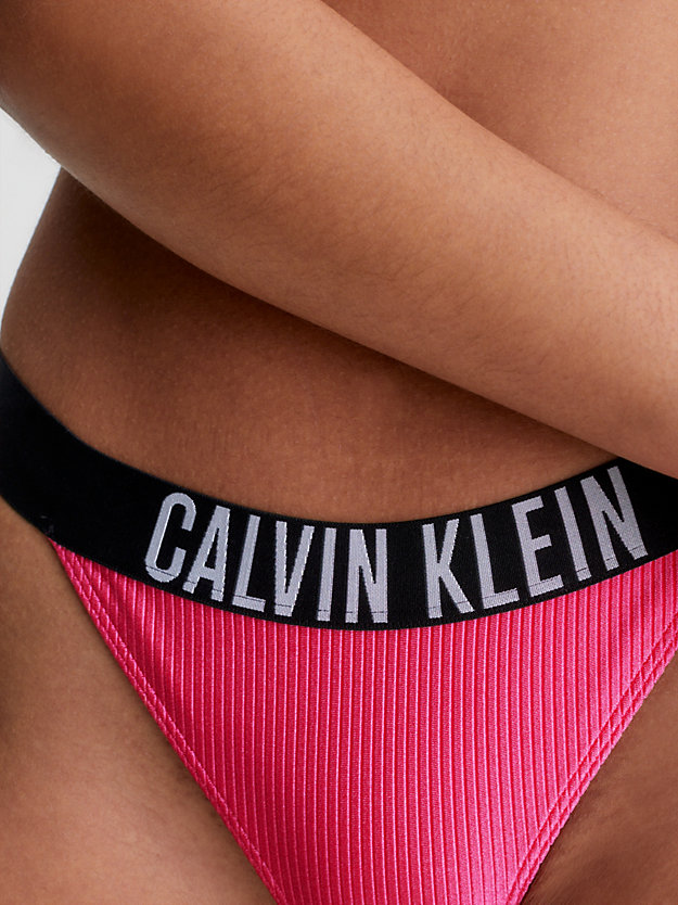 PINK FLASH Bas de bikini brésilien - Intense Power for femmes CALVIN KLEIN