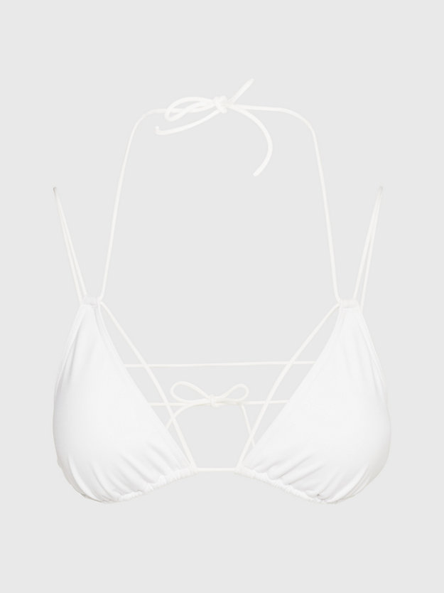 PVH CLASSIC WHITE Trójkątna góra od bikini - Multi Ties dla Kobiety CALVIN KLEIN