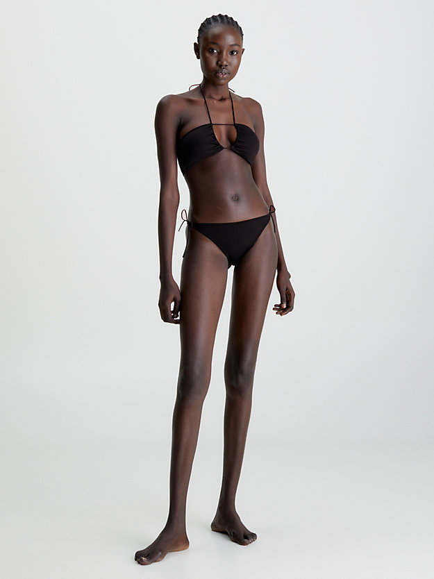 PVH BLACK Top bikini a brassiere - Multi Ties da donna CALVIN KLEIN