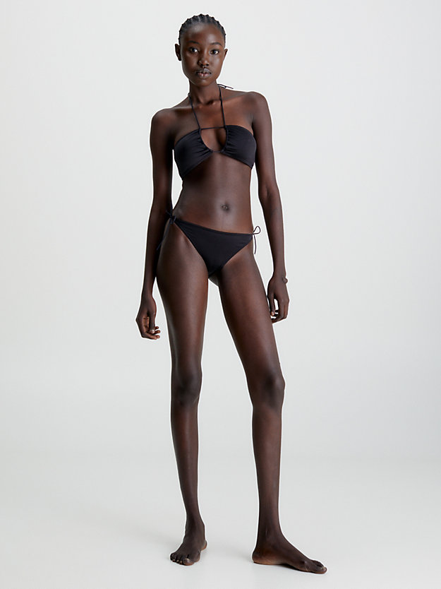 PVH BLACK Bas de bikini à nouer - Multi Ties for femmes CALVIN KLEIN