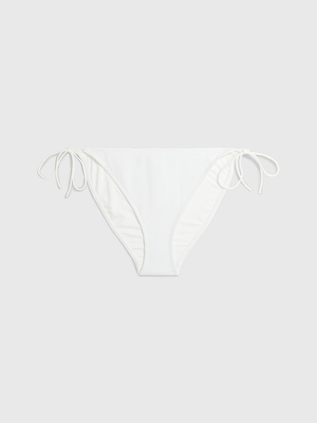 pvh classic white bikinihosen zum binden - multi ties für damen - calvin klein