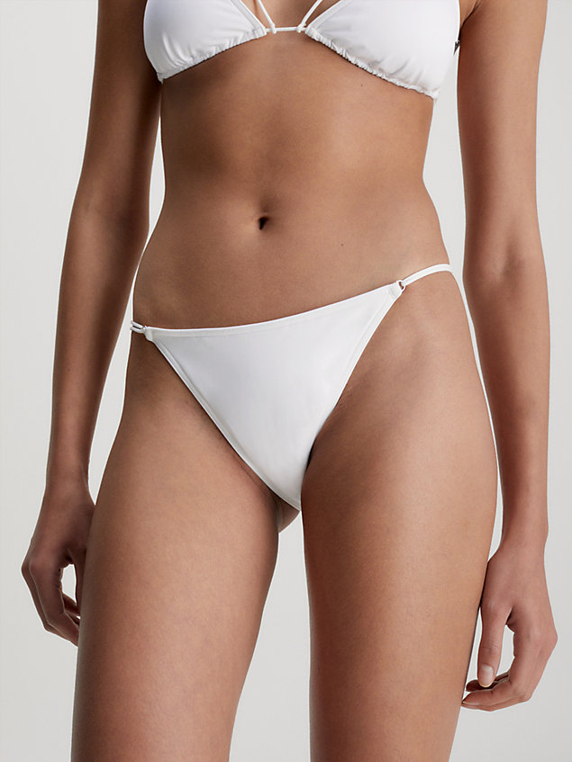 white bikinihosen - multi ties für damen - calvin klein