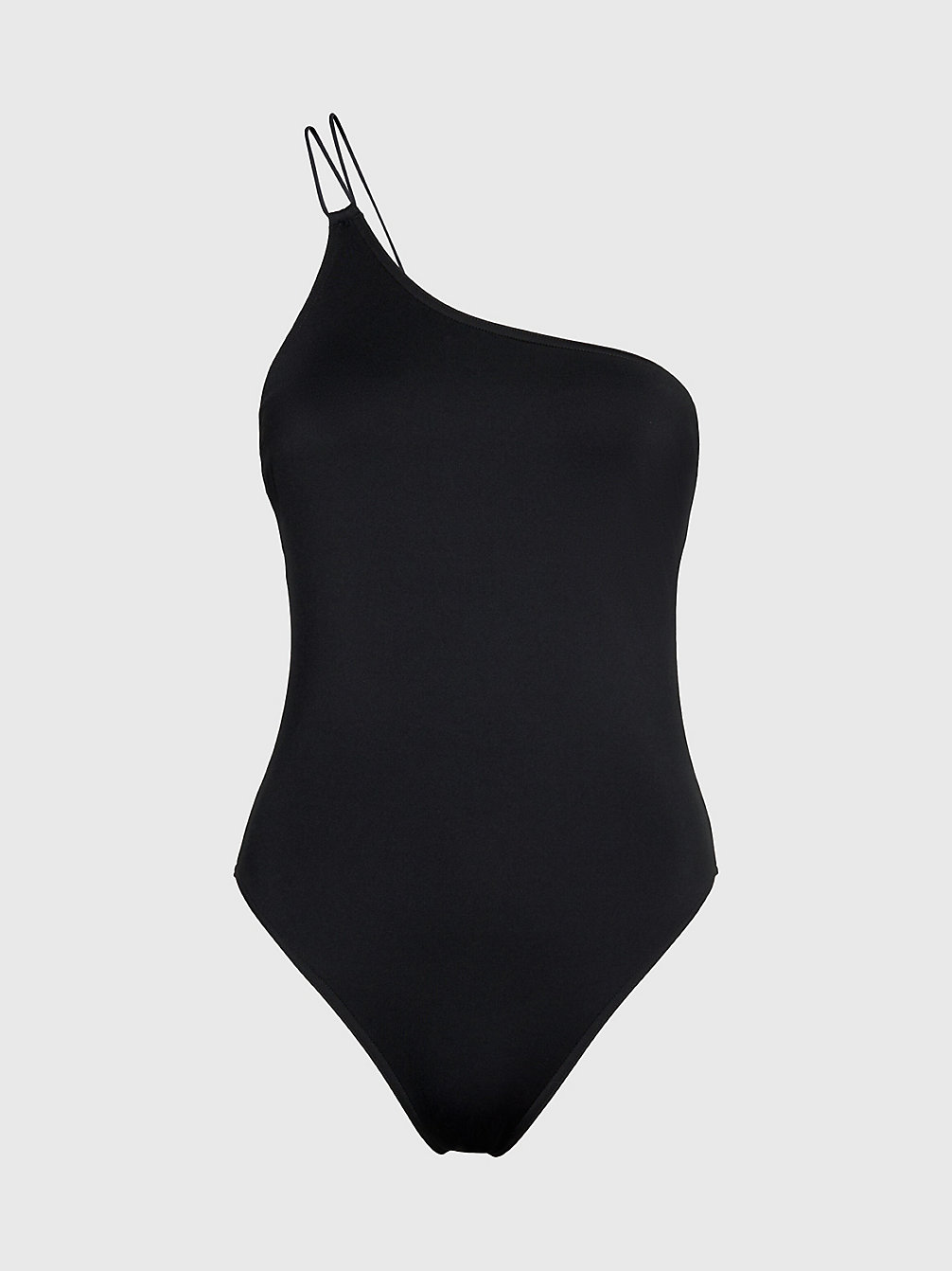 PVH BLACK One Shoulder Swimsuit - Multi Ties undefined women Calvin Klein