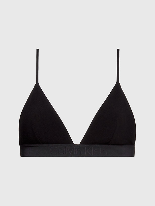 PVH BLACK Triangle-Bikini-Top - Core Tonal für Damen CALVIN KLEIN