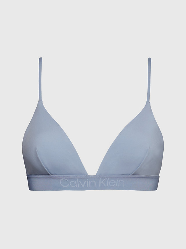 Blue Chime Haut De Bikini Triangle - Core Tonal undefined femmes Calvin Klein