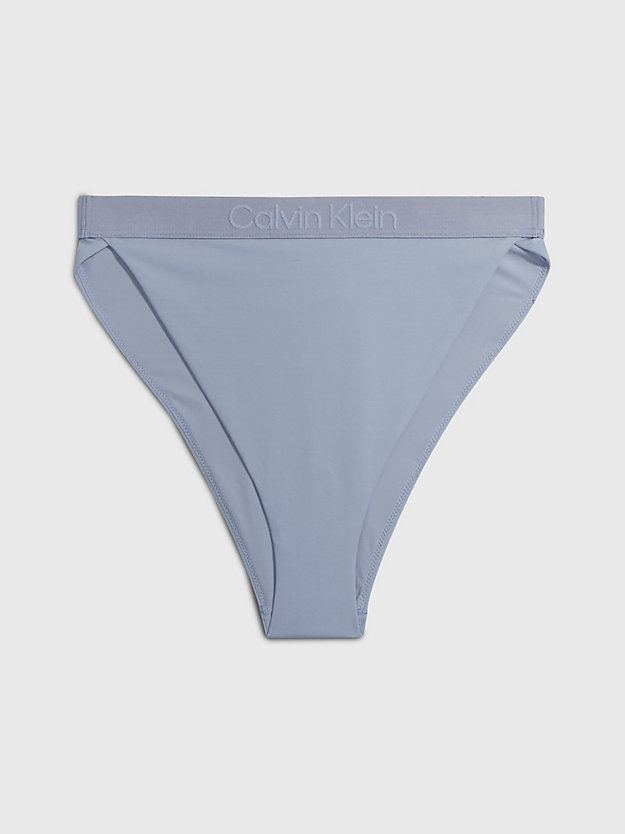 BLUE CHIME Bas de bikini taille haute - Core Tonal for femmes CALVIN KLEIN