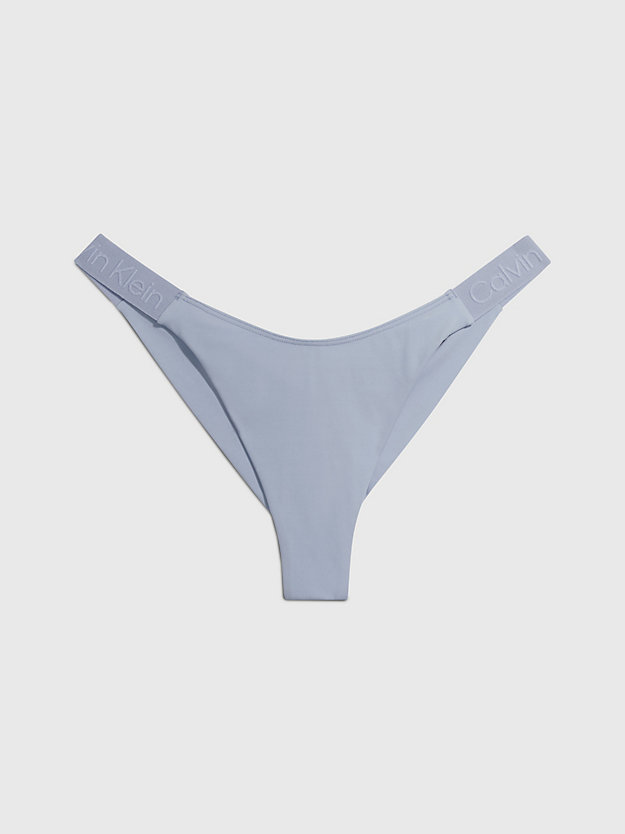 blue chime brazilian bikini bottoms - core tonal for women calvin klein