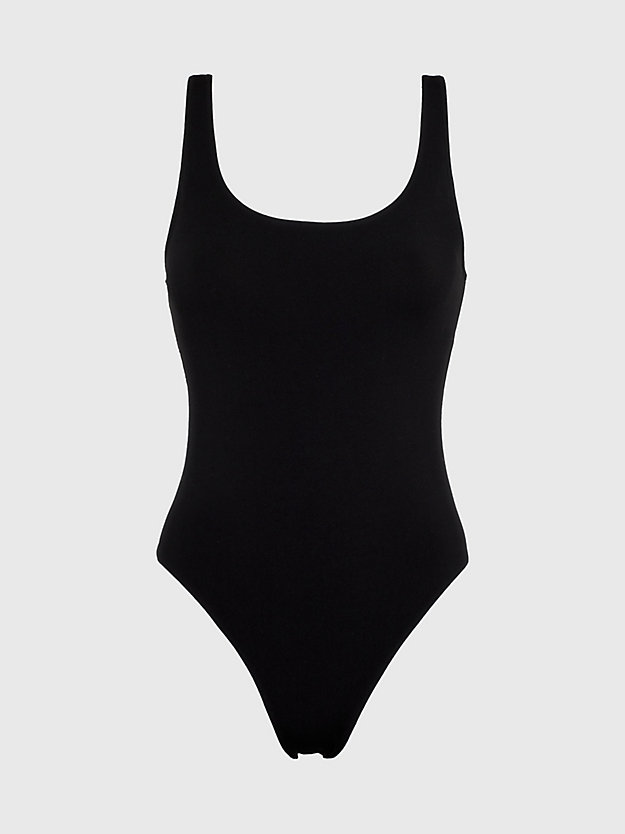 PVH BLACK Scoop Neck Swimsuit - Core Tonal for women CALVIN KLEIN