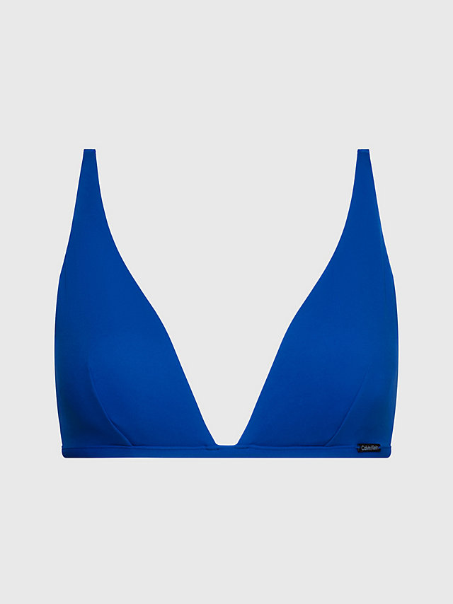 Ultra Blue Triangel Bikini-Top – Core Festive undefined Damen Calvin Klein