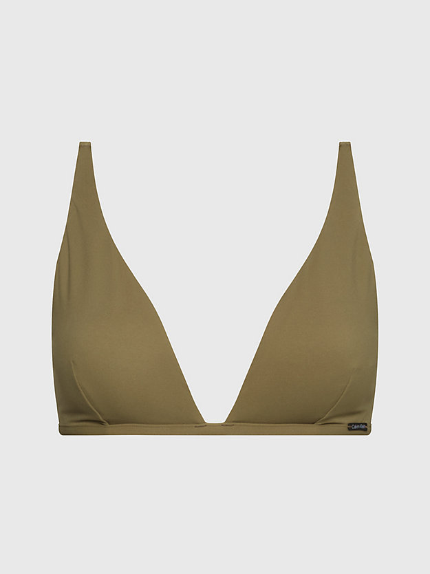 NEW BASIL Triangle Bikini Top - Core Archive for women CALVIN KLEIN