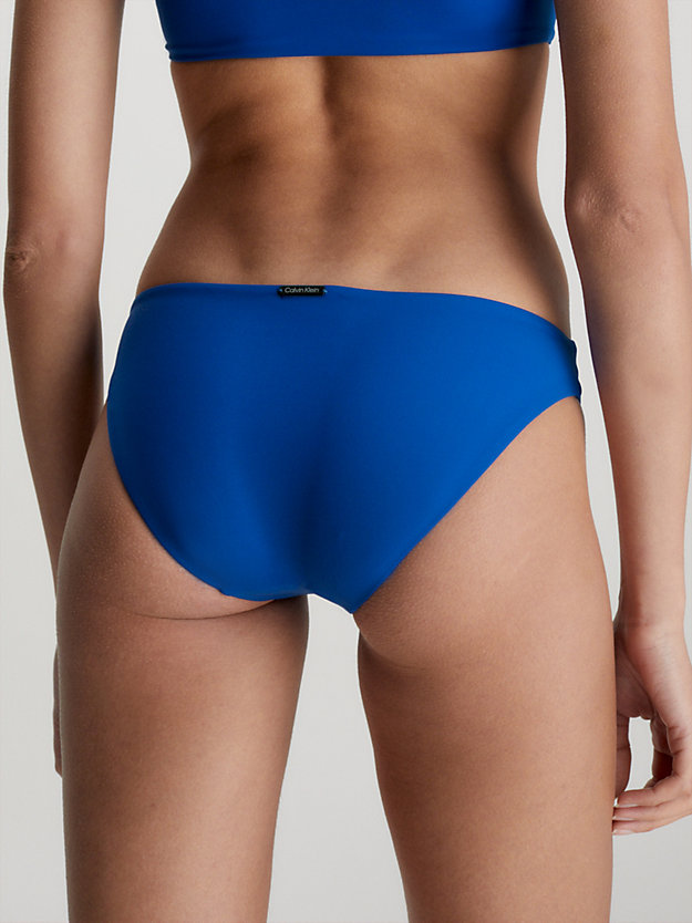 ultra blue bikini bottoms - core archive for women calvin klein
