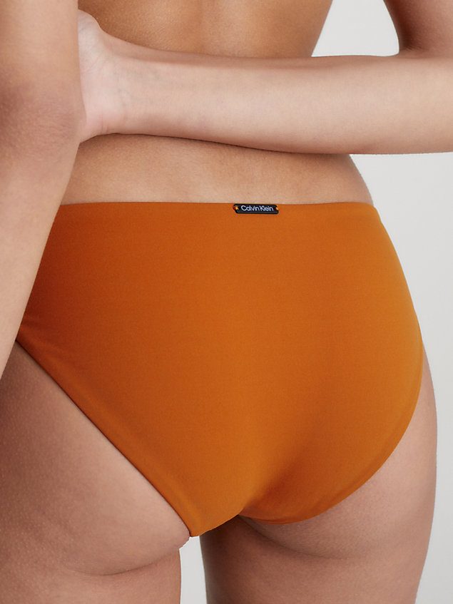 brown bikini bottoms - core archive for women calvin klein