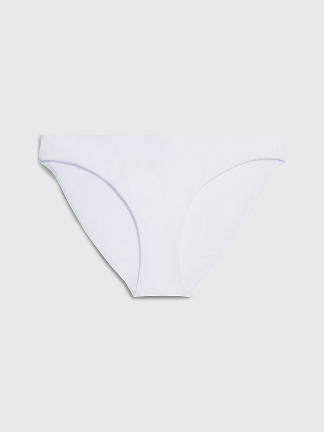 white bikini bottoms - core archive for women calvin klein