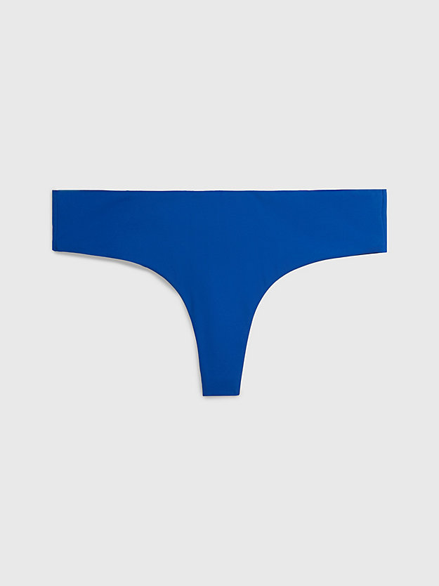 slip bikini a vita bassa - core archive ultra blue da donna calvin klein