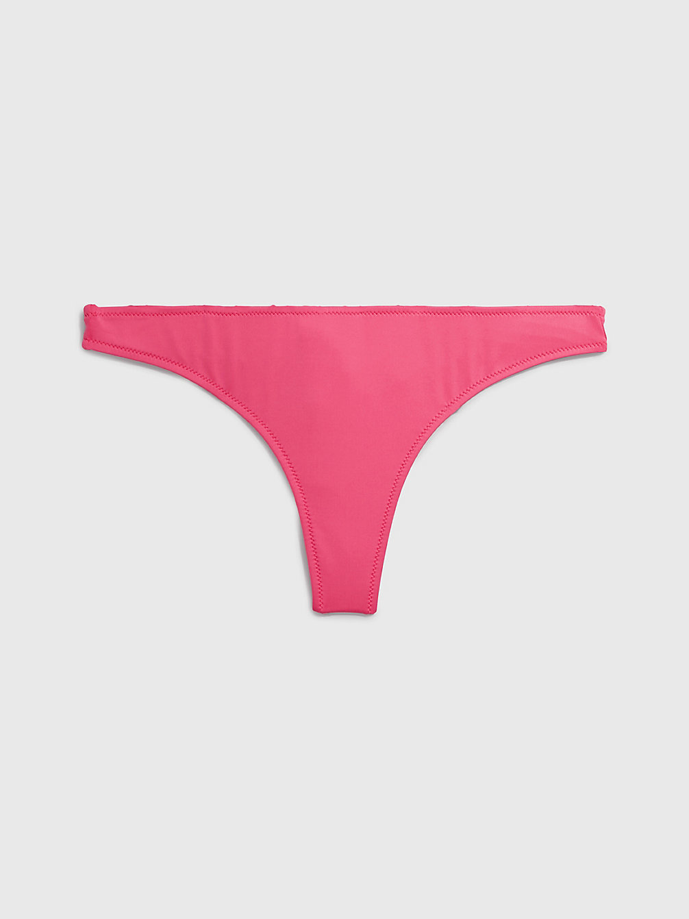 PINK FLASH Thong Bikini Bottoms - CK Monogram undefined women Calvin Klein