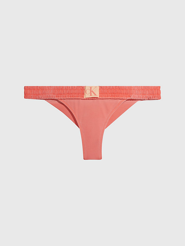 island punch brazilian bikini bottoms - ck authentic for women calvin klein