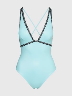 Blue calvin on sale klein swimsuit