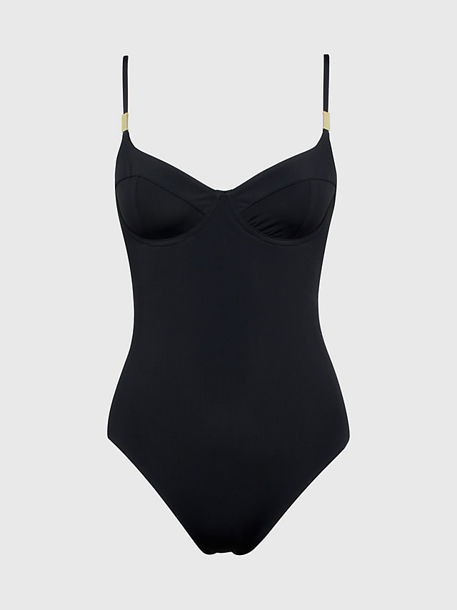 Pvh Black Balconette Swimsuit - Core Solids undefined women Calvin Klein