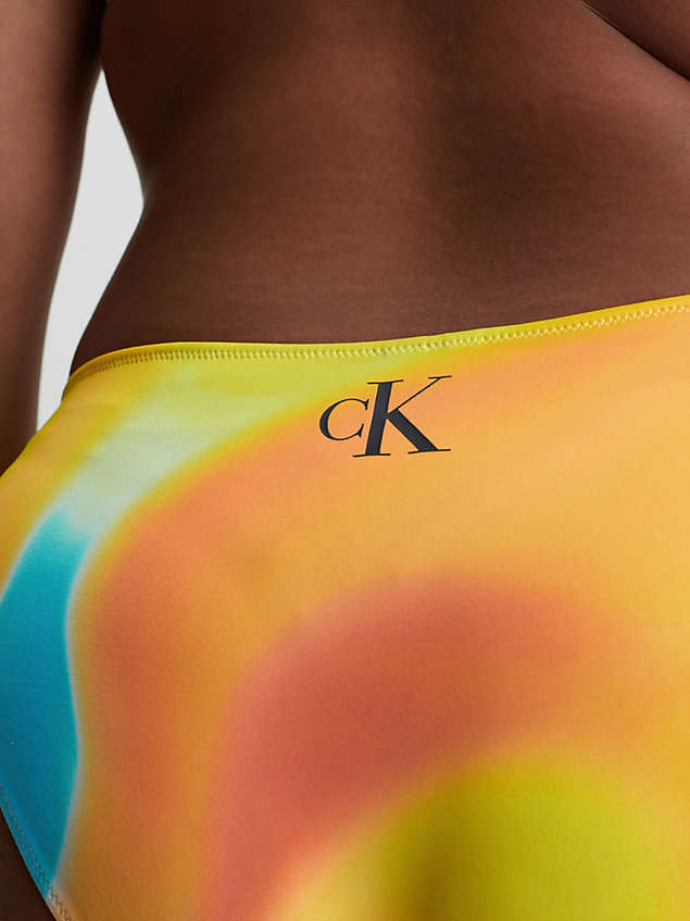 blue bikini bottoms - ck monogram for women calvin klein