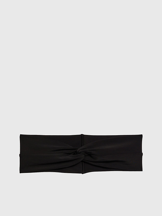 boîte cadeau maillot de bain, bandeau et serviette black pour femmes calvin klein