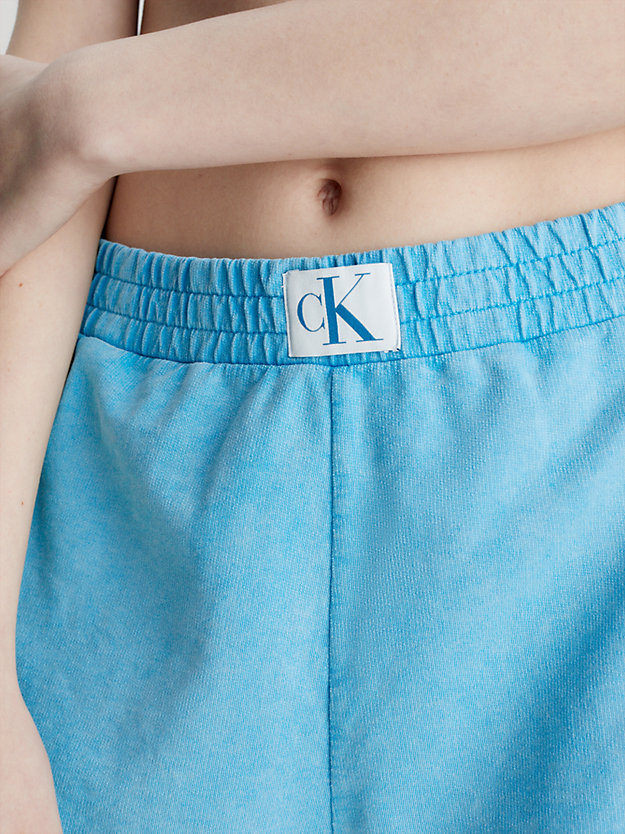 unity blue beach shorts - ck authentic for women calvin klein