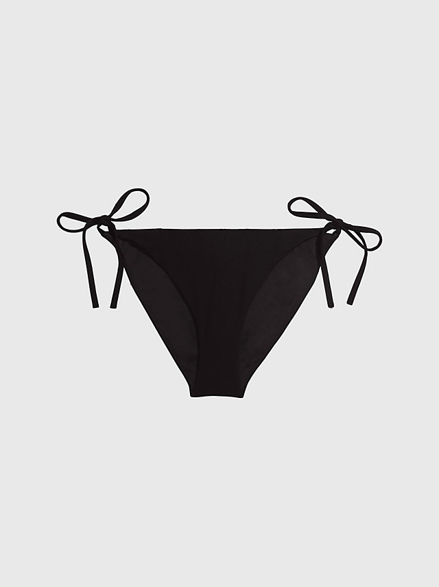 Pvh Black Tie Side Bikini Bottoms - Core Archive undefined women Calvin Klein