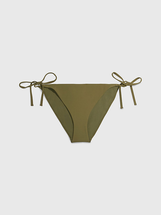 NEW BASIL Tie Side Bikini Bottoms - Core Archive for women CALVIN KLEIN