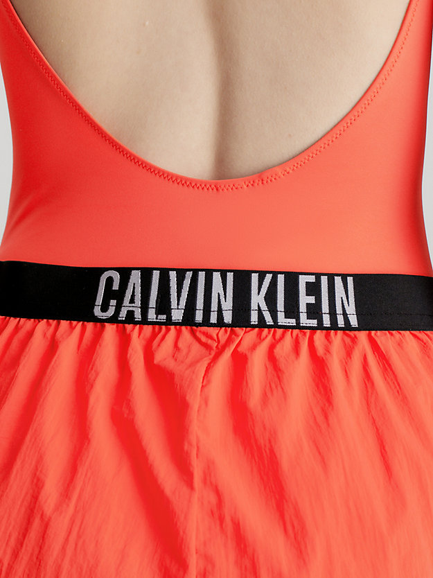 BRIGHT VERMILLION Short de plage - Intense Power for femmes CALVIN KLEIN