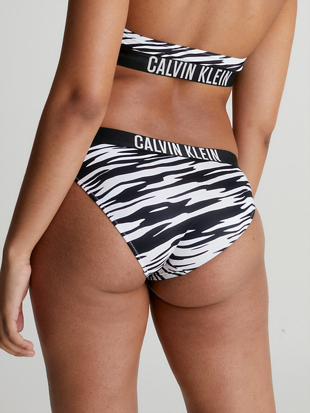 black bikini bottoms - intense power for women calvin klein