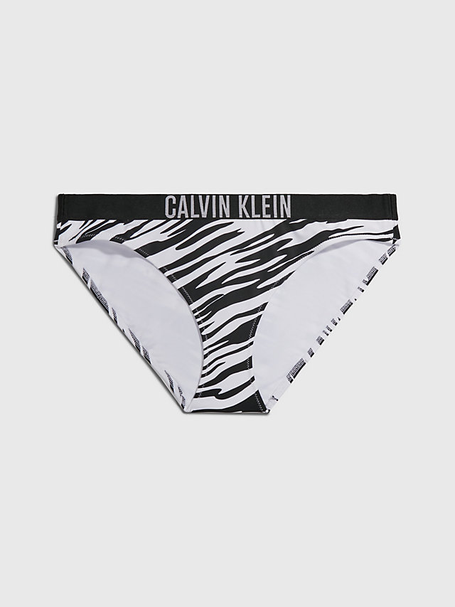 Ip Zebra Aop Bikini Bottoms - Intense Power undefined women Calvin Klein