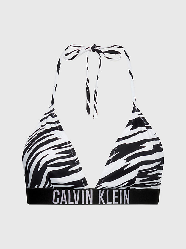 IP ZEBRA AOP Triangle Bikini Top - Intense Power for women CALVIN KLEIN