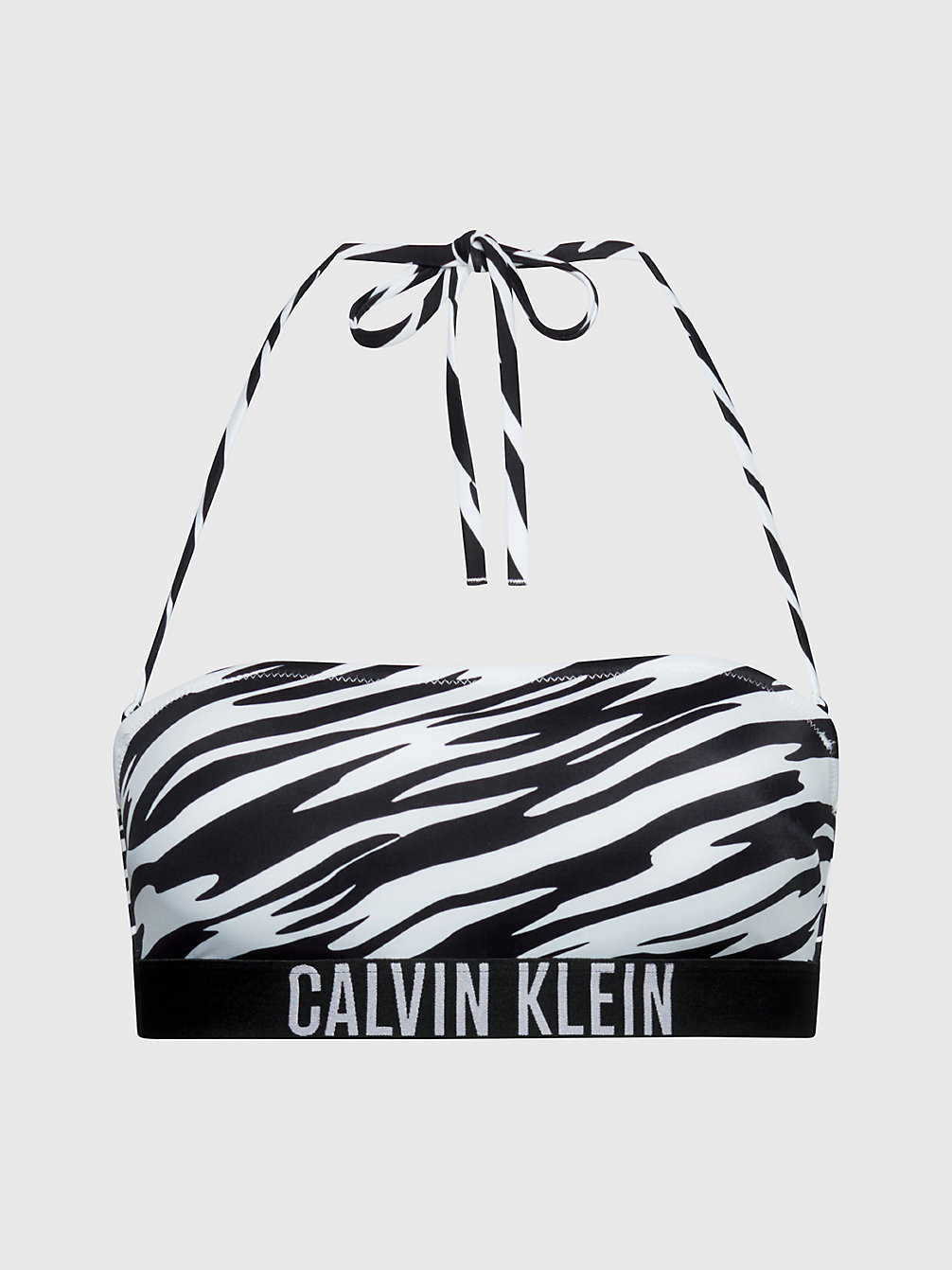 IP ZEBRA AOP Bandeau Bikini-Top – Intense Power undefined Damen Calvin Klein