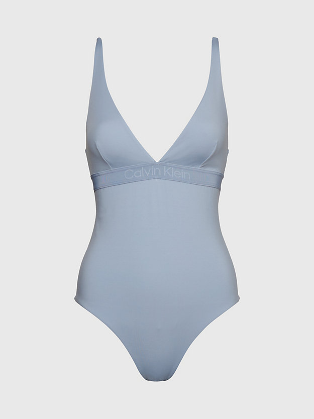 blue chime swimsuit - core tonal for women calvin klein