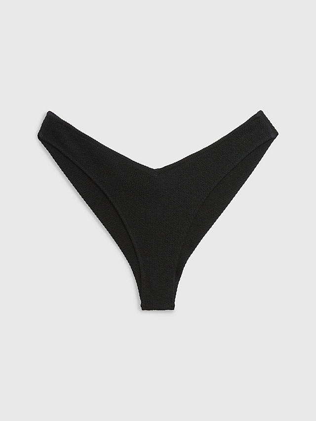 Pvh Black Bas De Bikini Brésilien - CK Texture undefined femmes Calvin Klein