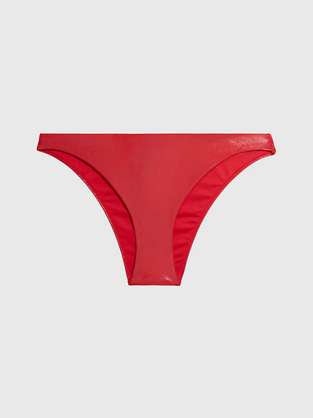 orchard red bikini bottoms - neo archive for women calvin klein