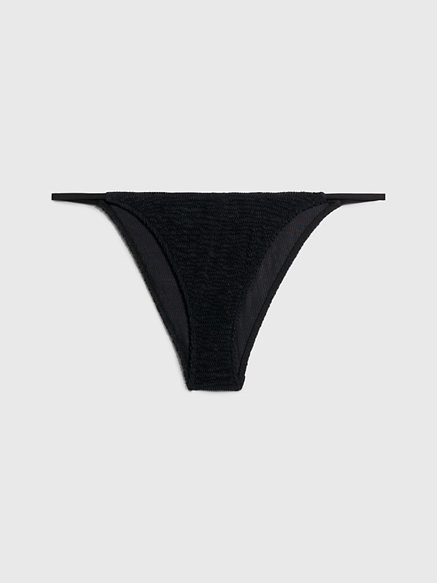 black dół od bikini brazyliany - ck texture dla kobiety - calvin klein